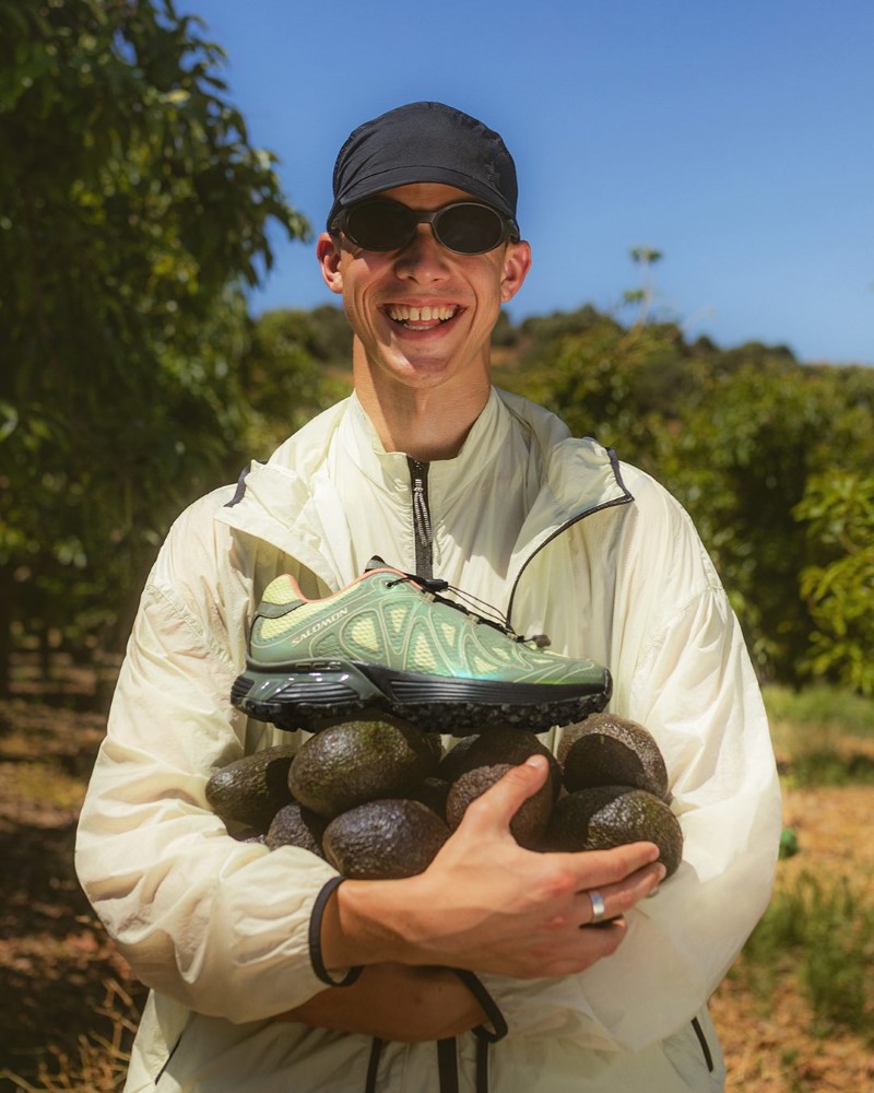 END. x Salomon XT-WHISPER VOID “Avocado”