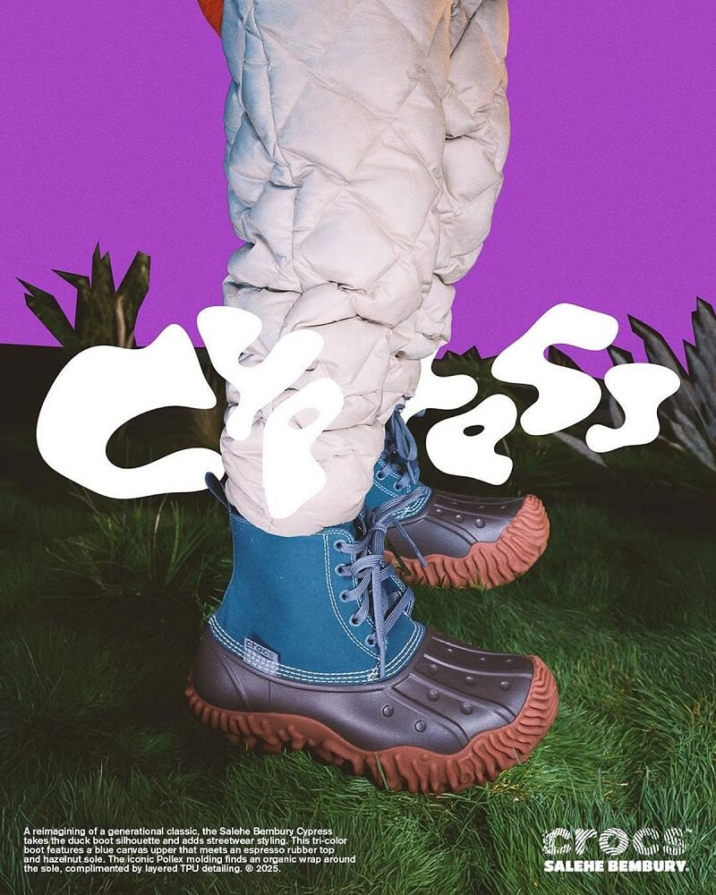 Salehe Bembury x Crocs Cypress “Tetra”