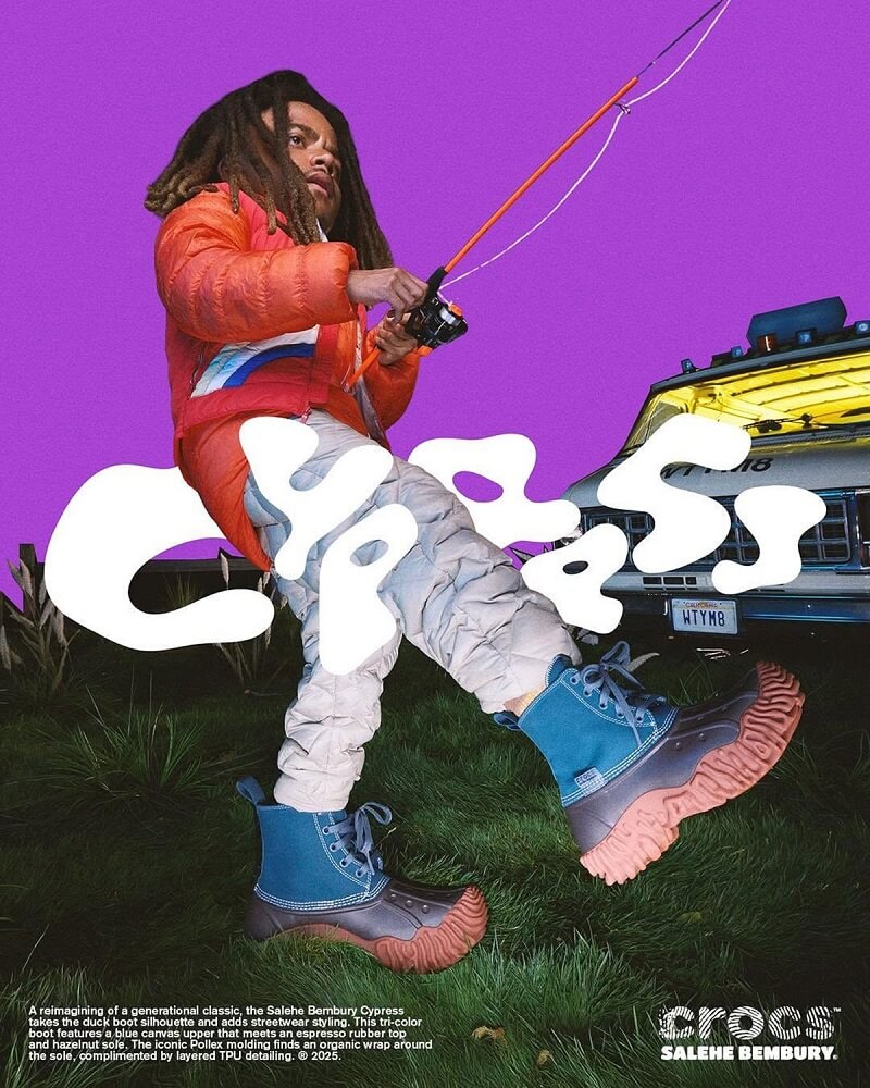 Salehe Bembury x Crocs Cypress “Tetra”