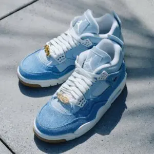 Wmns Air Jordan 4 Denim “Worn Blue”