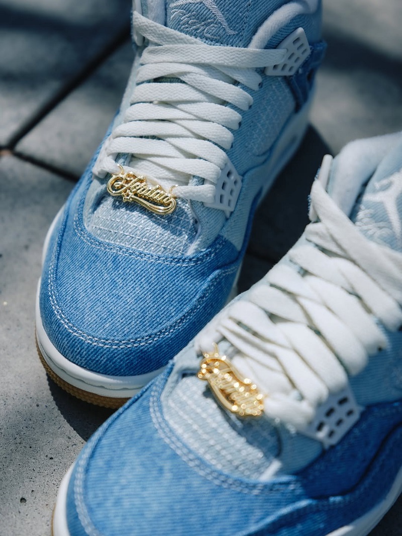 Wmns Air Jordan 4 Denim “Worn Blue”