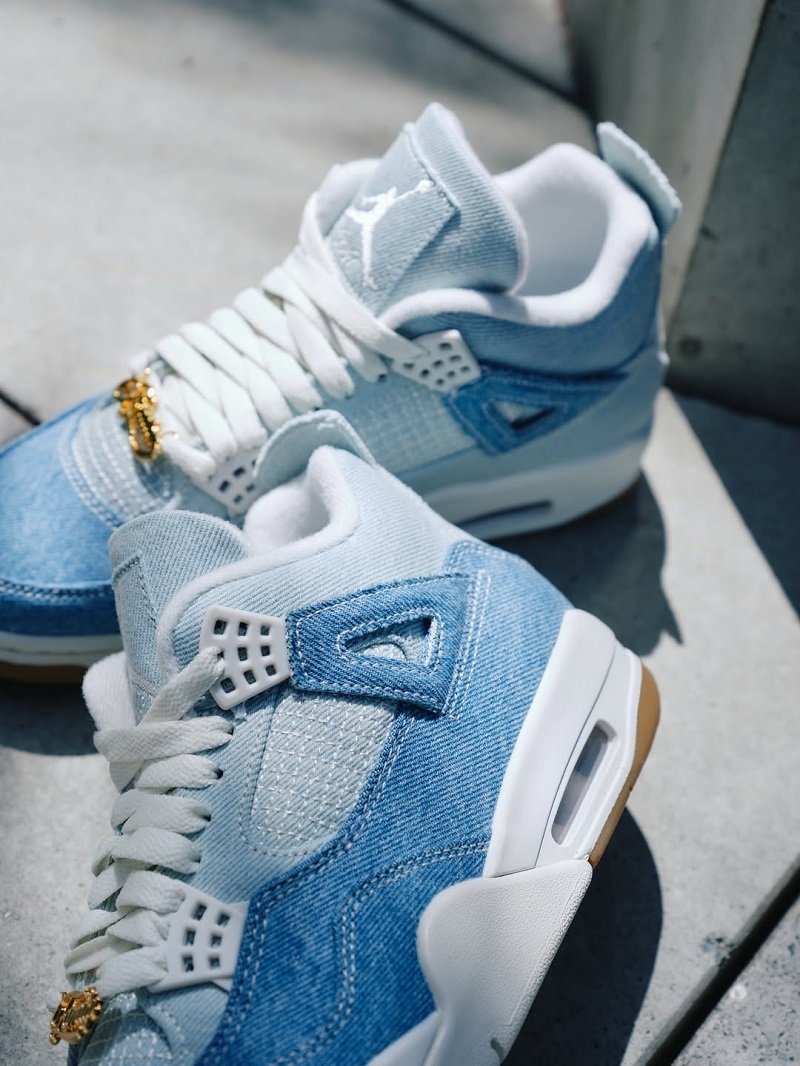 Wmns Air Jordan 4 Denim “Worn Blue”