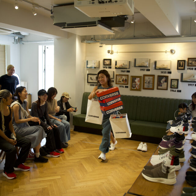 イベントレポート☆【CONVERSE REVIEW PARTY for Mothers】話題のSLIT SLIDE 着用イベントを共同開催！