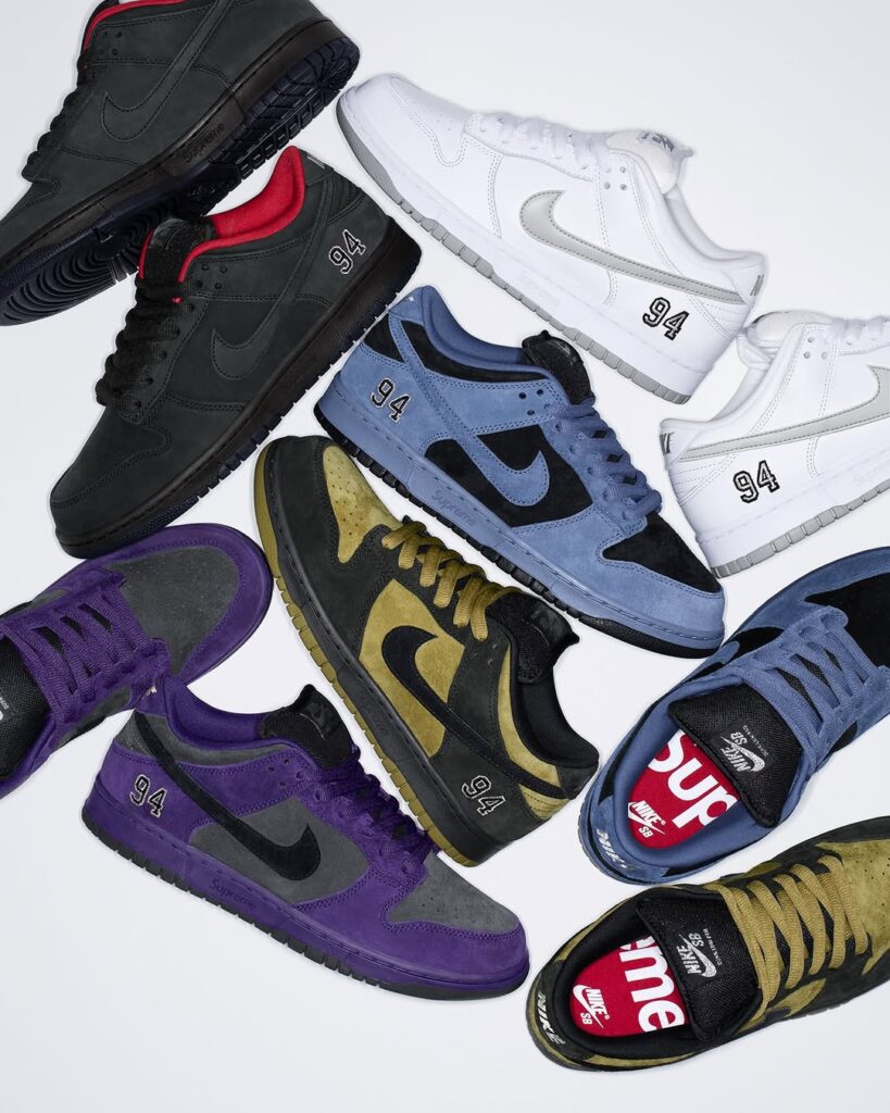 9月4日,6日発売｜Supreme x Nike SB Dunk Low の定価・抽選・販売店舗情報