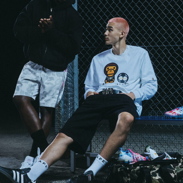 アディダス とBAPE®の 限定コラボコレクション
