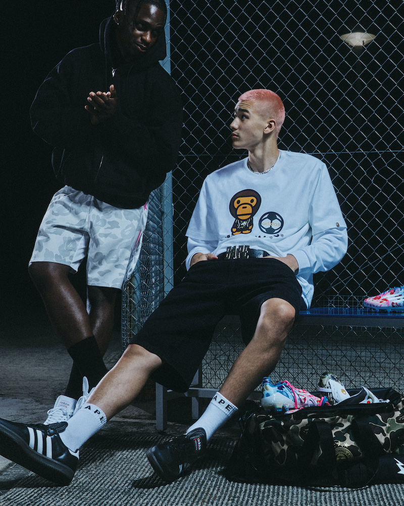 9月6日発売｜adidas x BAPE® サッカーとストリートカルチャーの融合で生み出す限定コラボコレクション