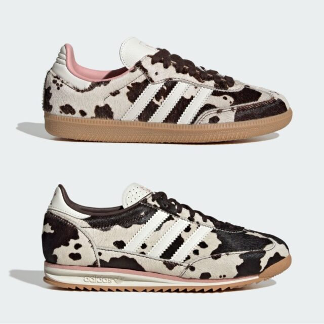 2025年2月19日UKで発売｜可愛い牛柄がSNSで話題沸騰！adidas samba 
