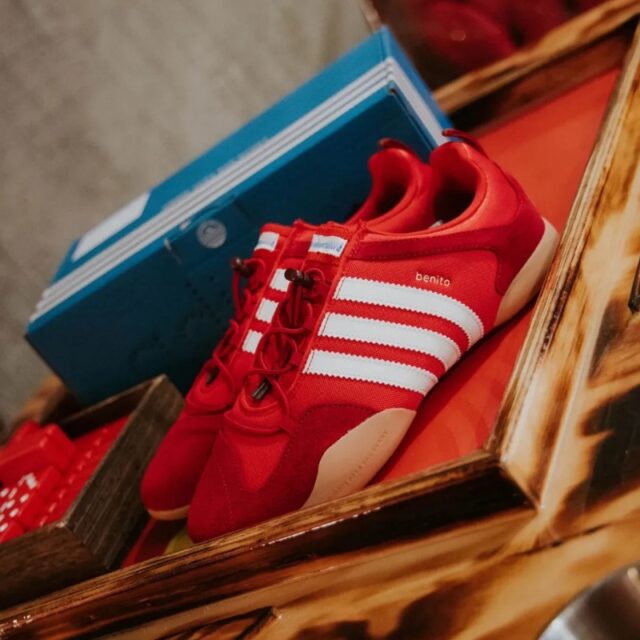 Bad Bunny x adidas Ballerina “Flamboyan”