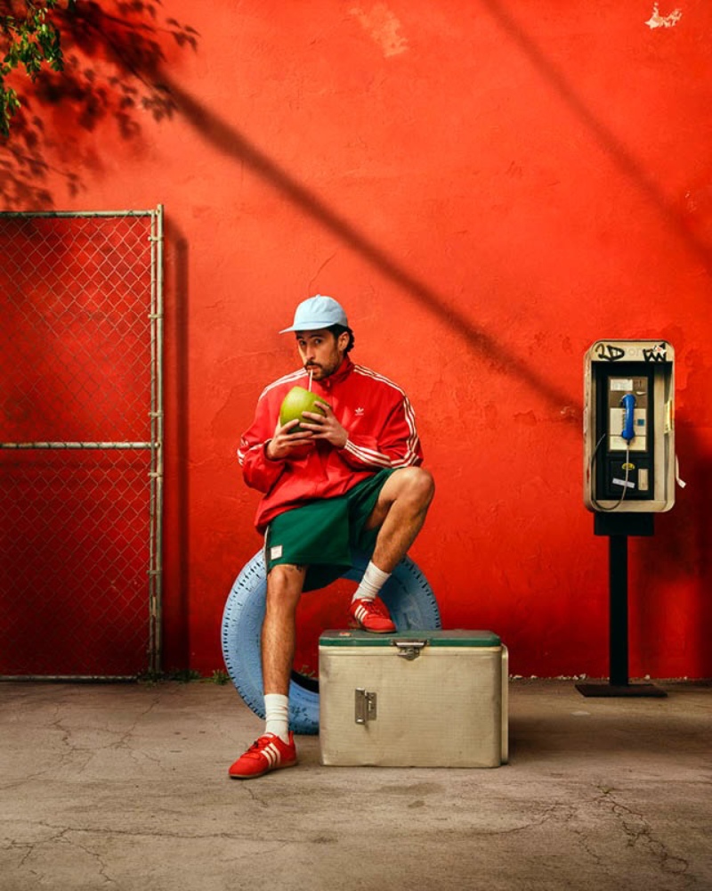 Bad Bunny x adidas Ballerina “Flamboyan”