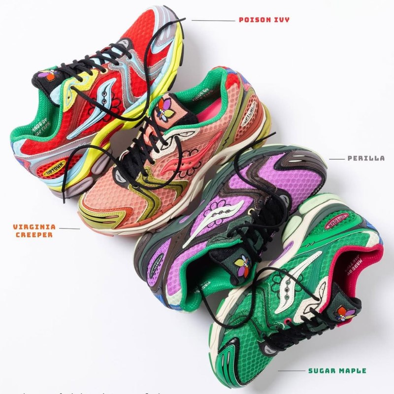 Jae Tips x Saucony ProGrid Triumph 4 "Flowers Grow Uptown"