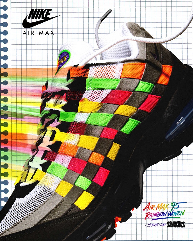 2026年夏発売｜Nike Air Max 95 Woven Big Bubble “Multi Color” の定価・抽選・販売店舗情報