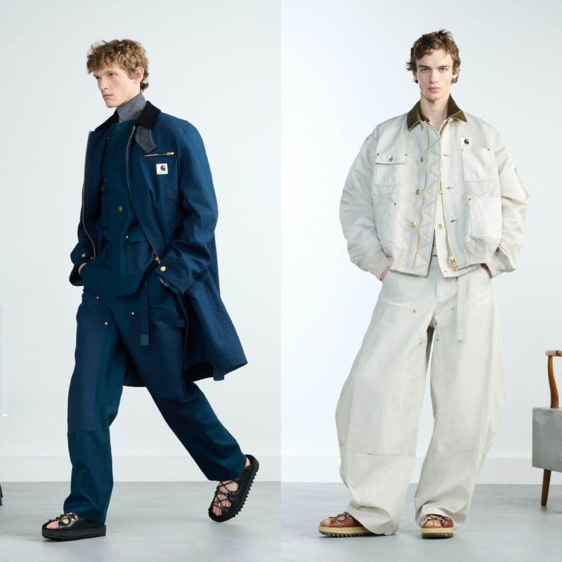 sacai x Carhartt WIP 2026年春夏コラボコレクション