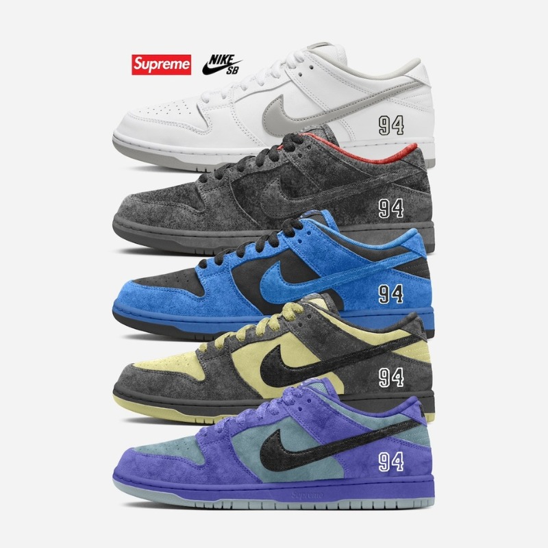 Supreme x GOODENOUGH x Nike SB Dunk Low