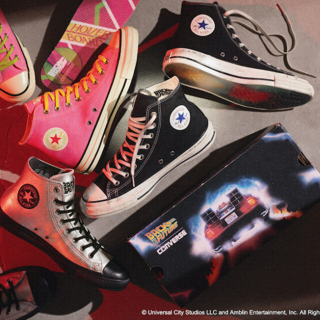 10月26日発売｜CONVERSE & BACK TO THE FUTURE 『バック・トゥ・ザ・フューチャー』の世界観を纏った特別なスニーカー
