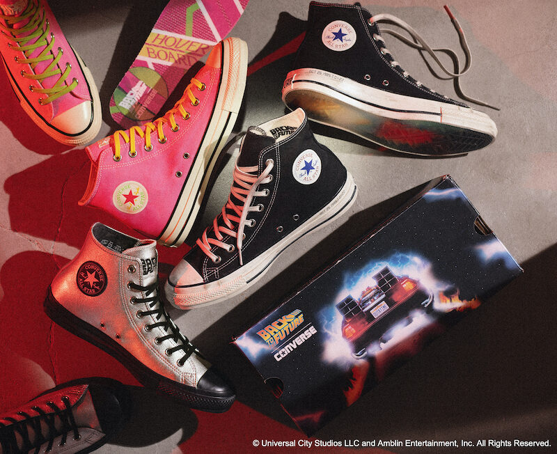 10月26日発売｜CONVERSE & BACK TO THE FUTURE 『バック・トゥ・ザ・フューチャー』の世界観を纏った特別なスニーカー