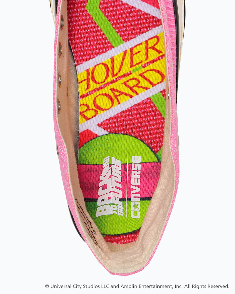 10月26日発売|CONVERSE & BACK TO THE FUTURE 『バック・トゥ・ザ・フューチャー』の世界観を纏った特別なスニーカー