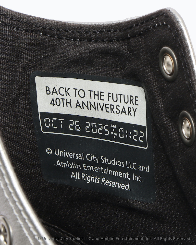 10月26日発売|CONVERSE & BACK TO THE FUTURE 『バック・トゥ・ザ・フューチャー』の世界観を纏った特別なスニーカー