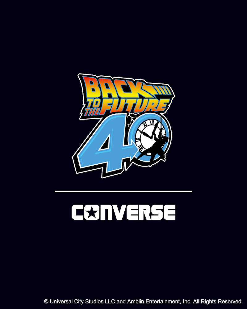10月26日発売|CONVERSE & BACK TO THE FUTURE 『バック・トゥ・ザ・フューチャー』の世界観を纏った特別なスニーカー