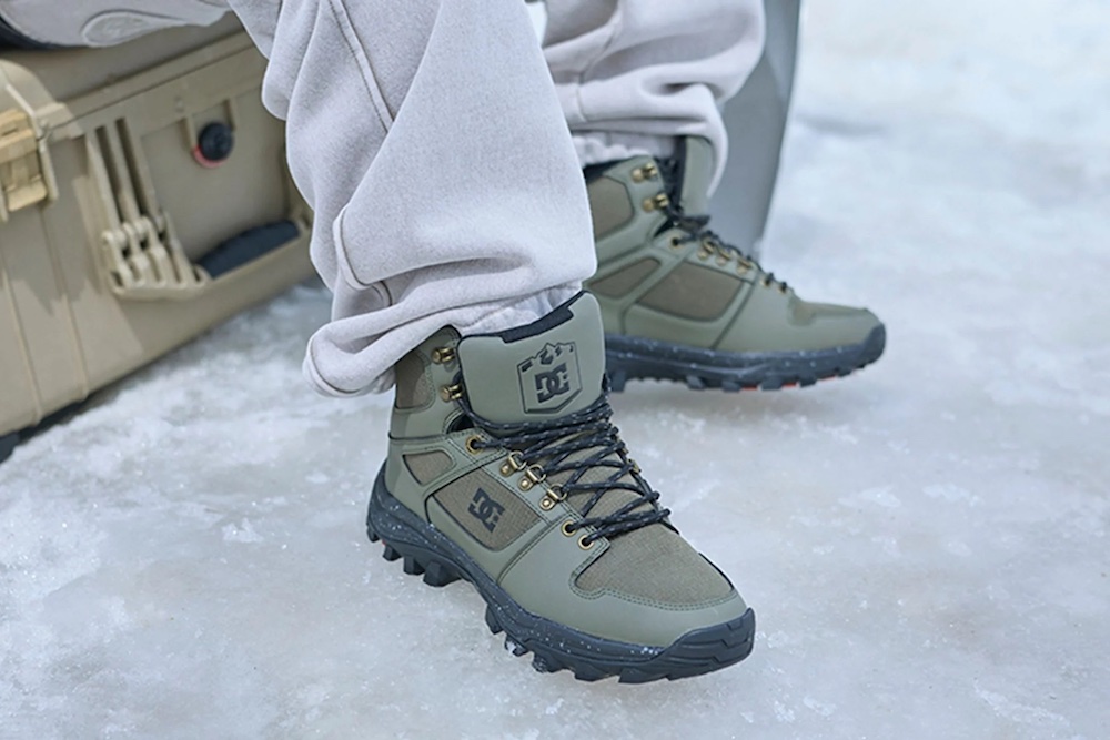 DC Shoes "GLAZE HI" & "GLAZE" 防水・防滑・保温機能を備えたスニーカーブーツ