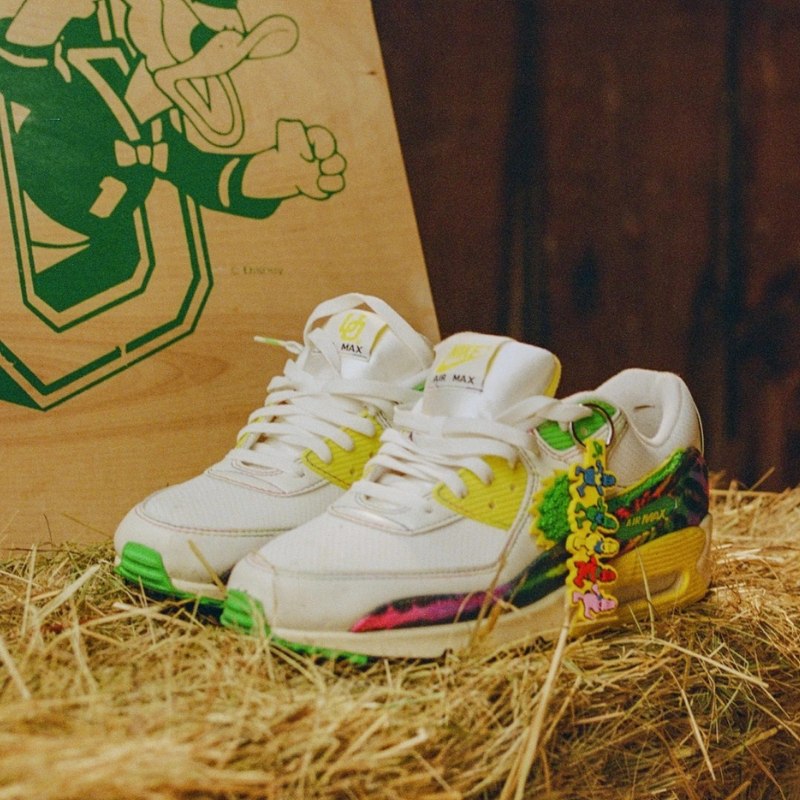 10月24日海外発売|Grateful Dead x University of Oregon x Nike Air Max 90 “Grateful Ducks”の定価・抽選・販売店舗情報