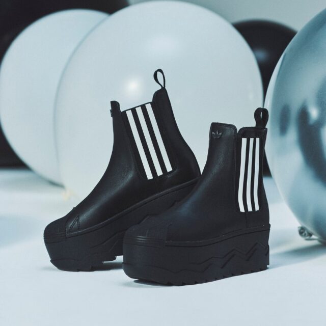 adidas Originals SSTR PLATFORM BOOTS atmos pink