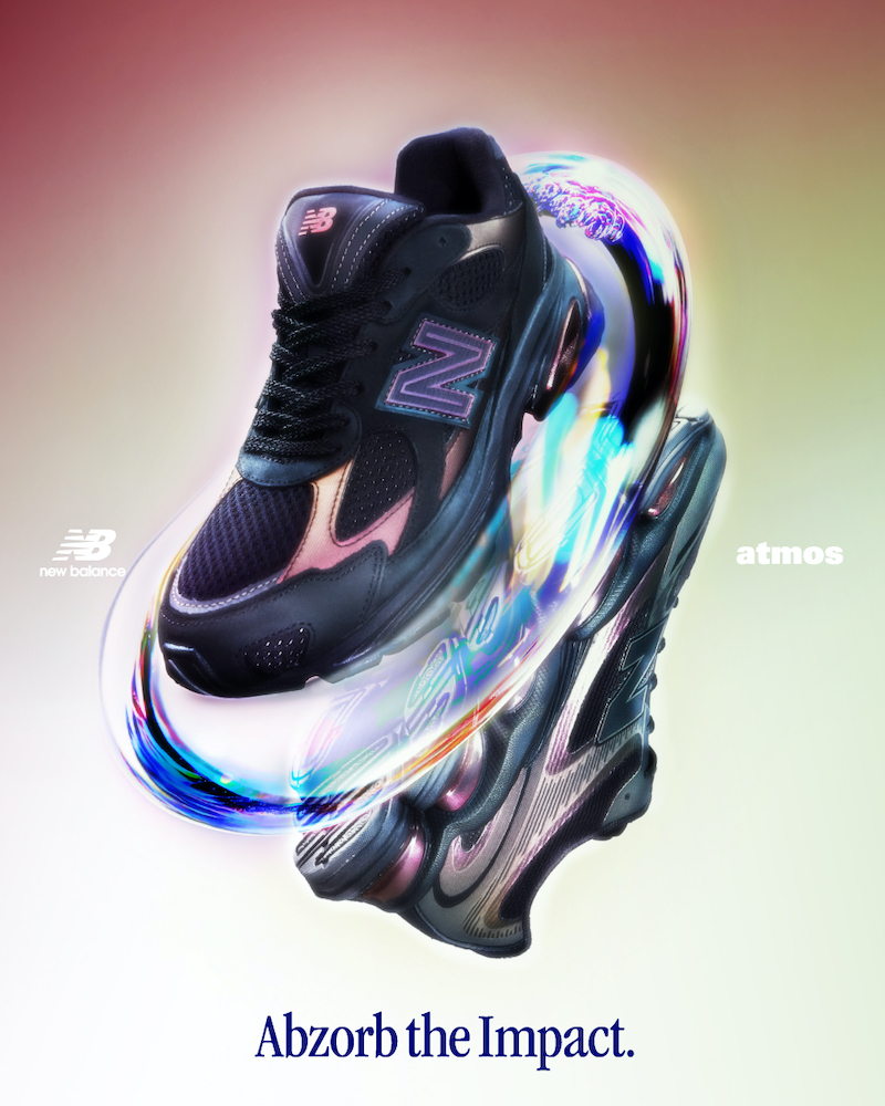 12月10日発売｜New Balance独自のテクノロジー『ABZORB』搭載モデル”2000”と”2010”の「atmos」エクシクルーシブカラーが発売