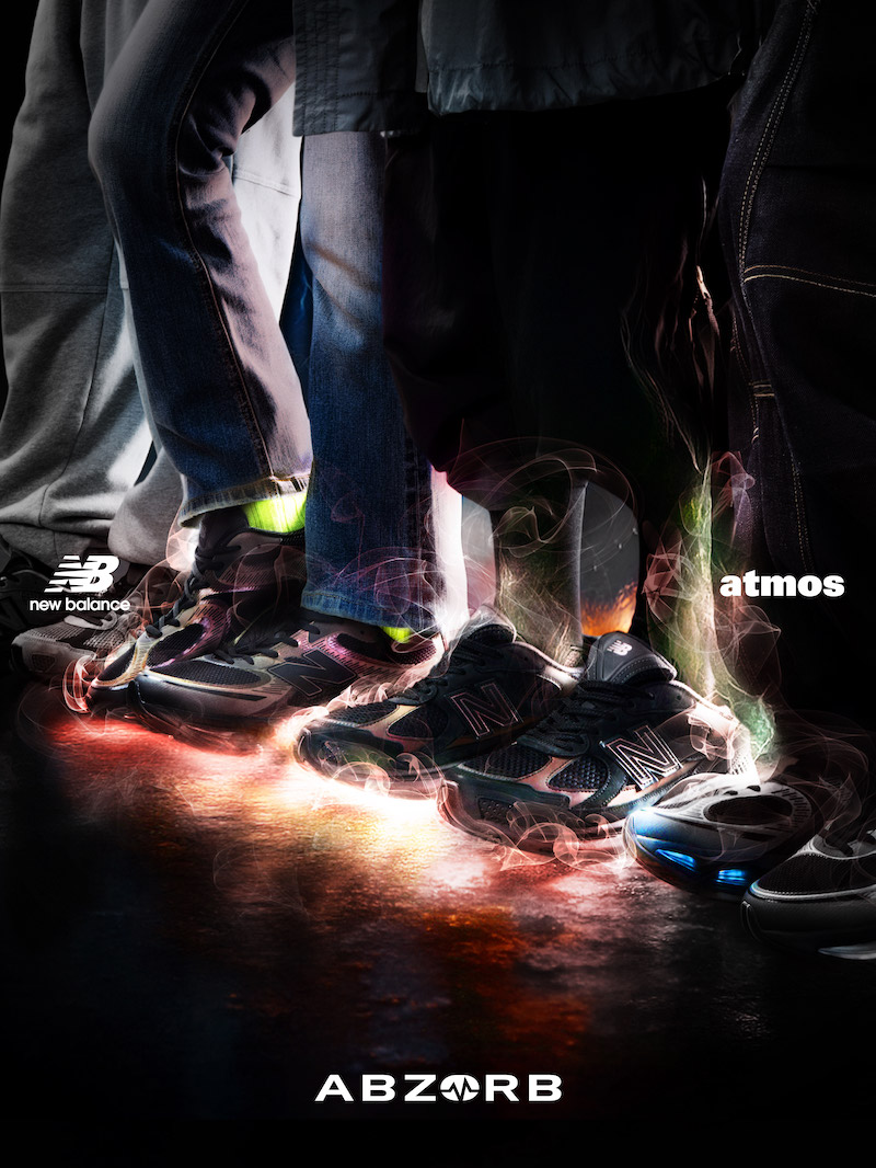 12月10日発売｜「New Balance」独自のテクノロジー『ABZORB』搭載モデル”2000”と”2010”の「atmos」エクシクルーシブカラーが発売