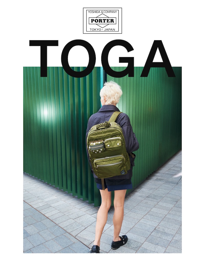11月21日発売｜TOGA × PORTER コラボコレクション 初となるウエアやハットを含む全10型のコレクション