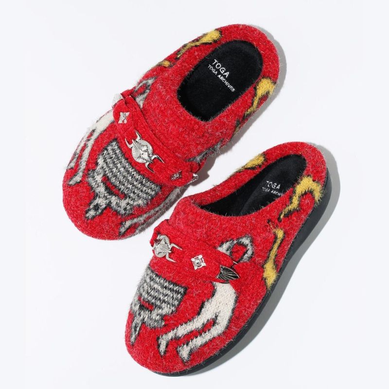 TOGA x SUBU "KNIT SLIP-ON"