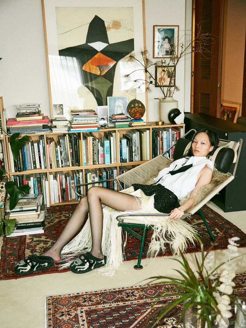 TOGA x SUBU "KNIT SLIP-ON"