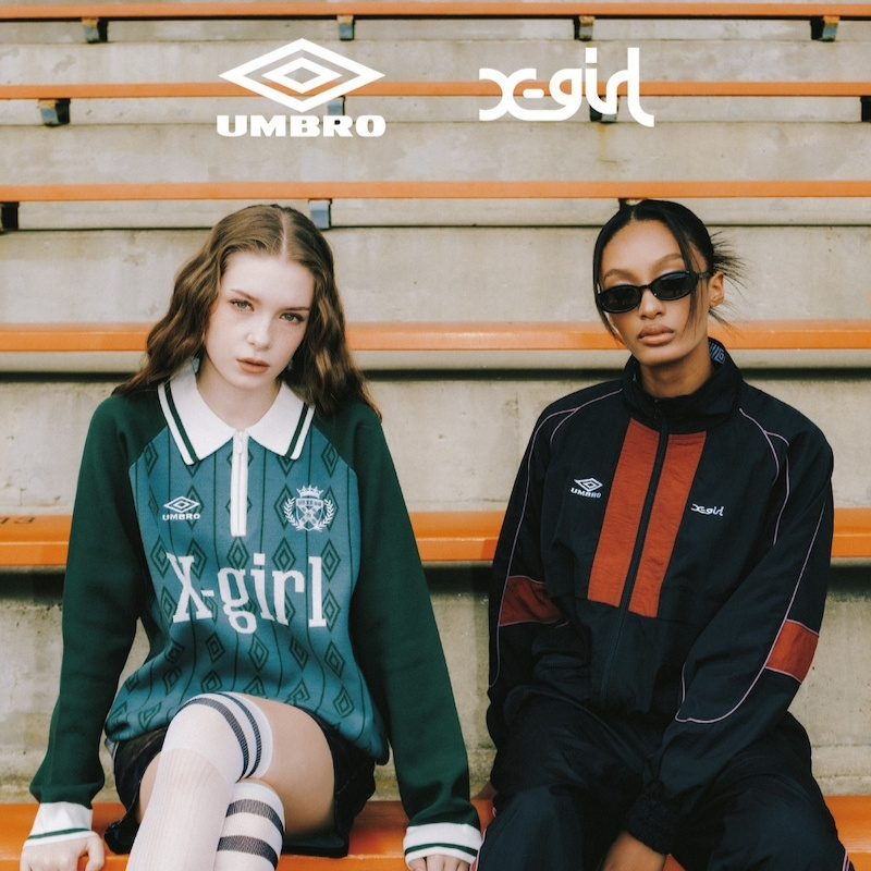 11月7日発売｜X-girl × UMBRO コラボレーションコレクション発売!