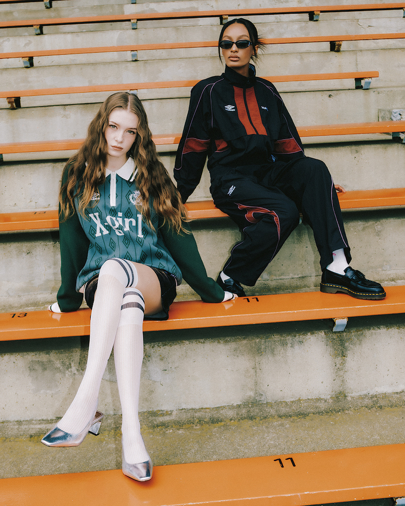 11月7日発売|X-girl × UMBRO コラボレーションコレクション発売!