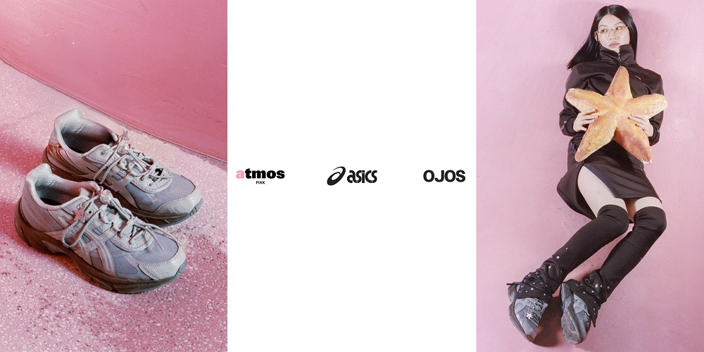 「OJOS」をサードパーティーに迎えたatmos pinkとASICS SportStyle のコラボレーション第2弾 "GEL-1130 RE"