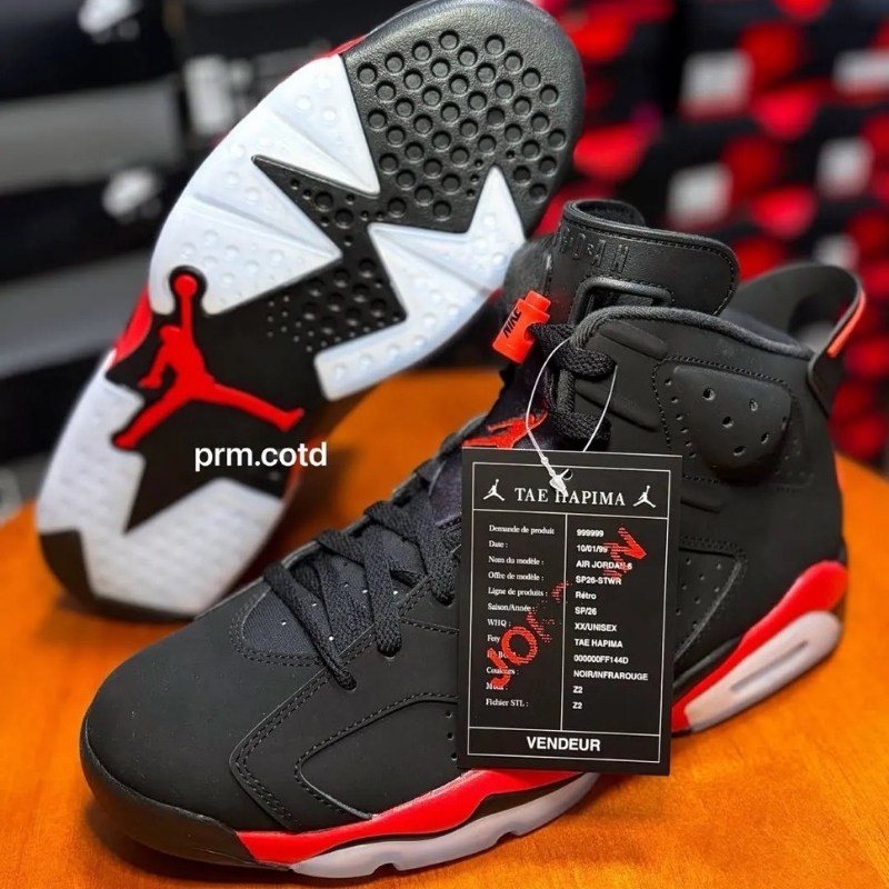 Air Jordan 6 Retro “Reverse Infrared”
