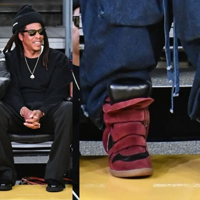 Beyonce's daughter and Jay-Z with Isabel Marant