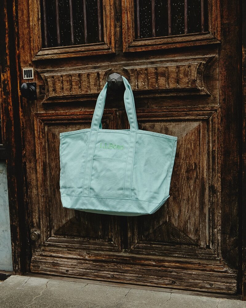 「L.L.Bean」人気トートバッグ グローサリー・トートの ROSE BUD 別注コレクション