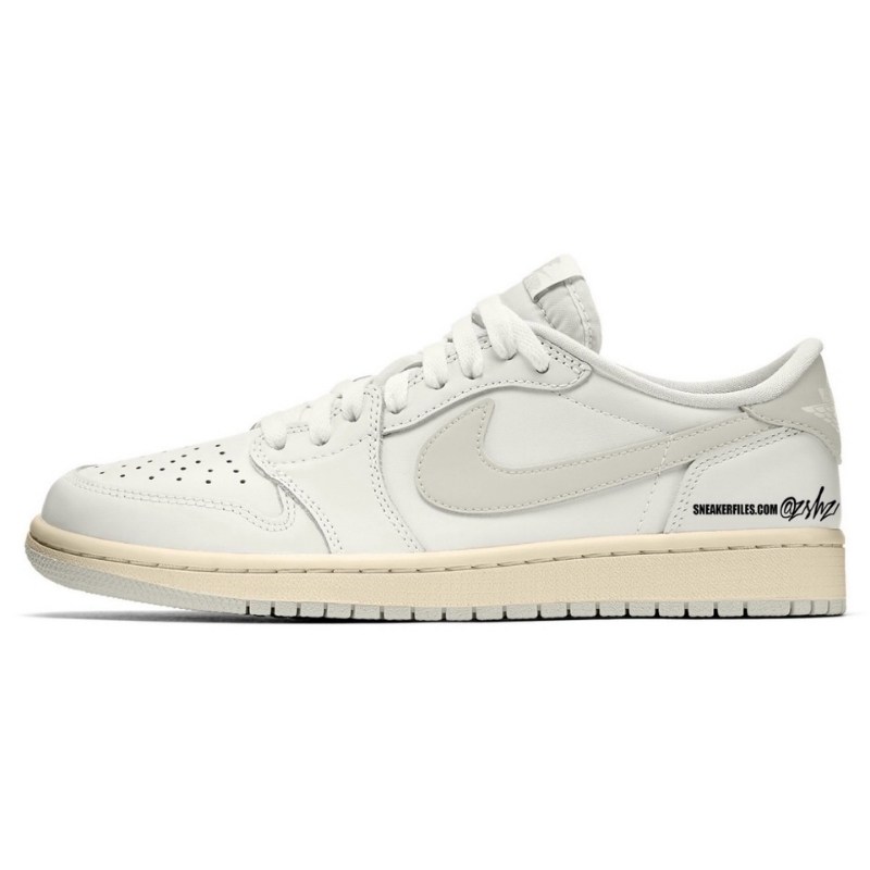 Nike Air Jordan 1 Retro Low OG “Sail and Off White”