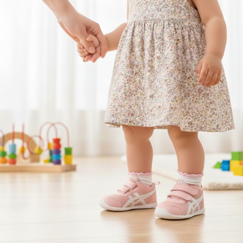 足の健康を考えるファーストシューズなら「アシックス(Asics)」が人気