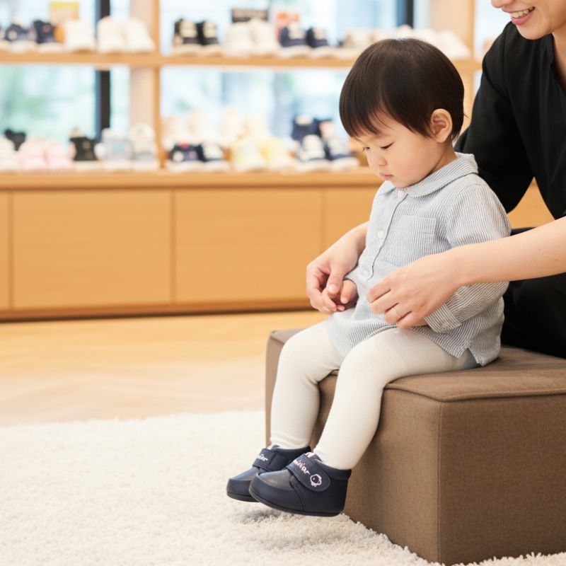 世代を超えて受け継ぐ喜びを！ファミリア（Familiar）のファーストシューズ