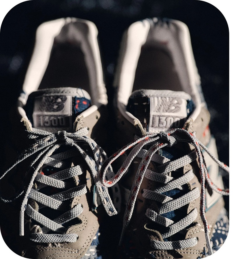 New Balance & SASHIKO GALS Made in U.S.A. 1300JP