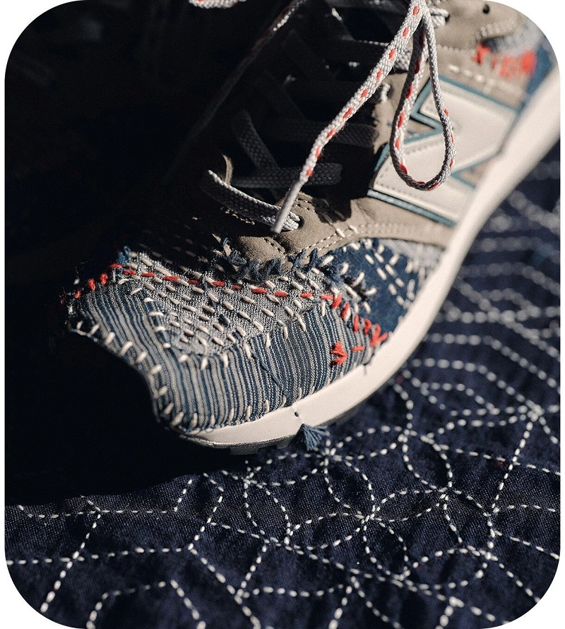 New Balance & SASHIKO GALS Made in U.S.A. 1300JP