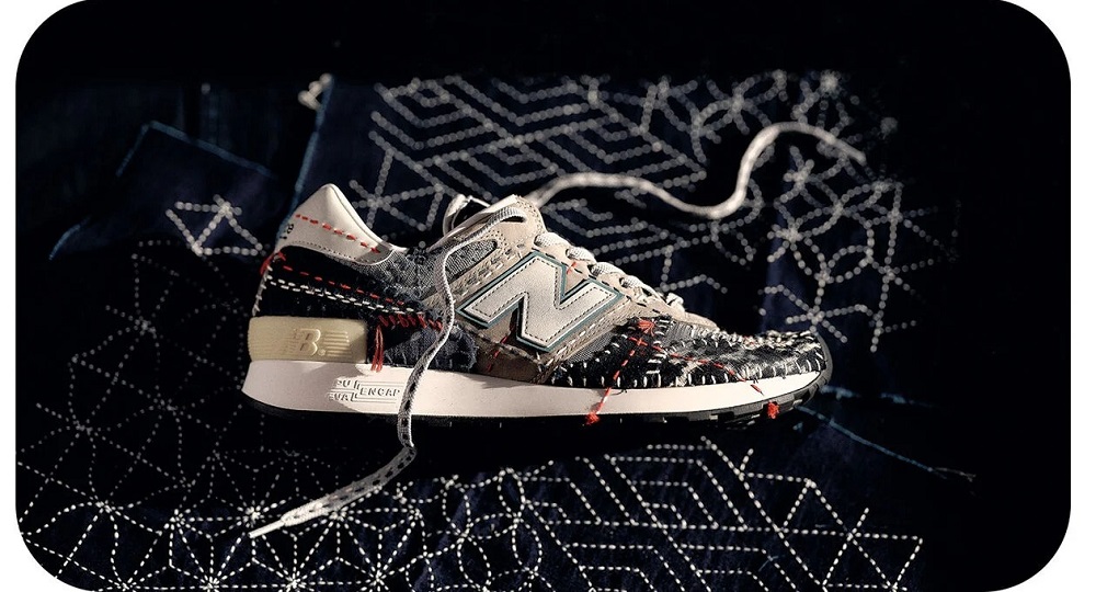 New Balance & SASHIKO GALS Made in U.S.A. 1300JP