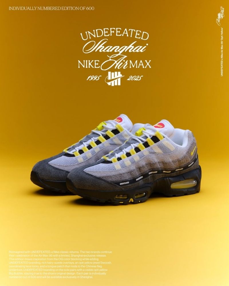 Undefeated x Air Max 95 SP “Geo Exclusives Pack”