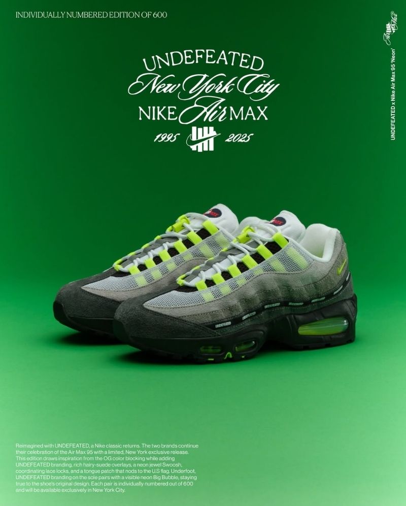 Undefeated x Air Max 95 SP “Geo Exclusives Pack”