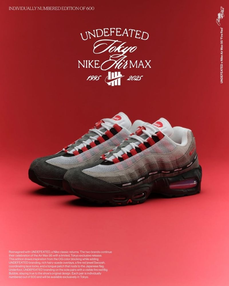 Undefeated x Air Max 95 SP “Geo Exclusives Pack”