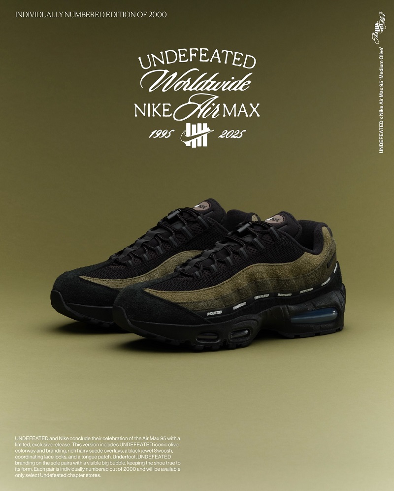 Undefeated x Air Max 95 SP “Geo Exclusives Pack”