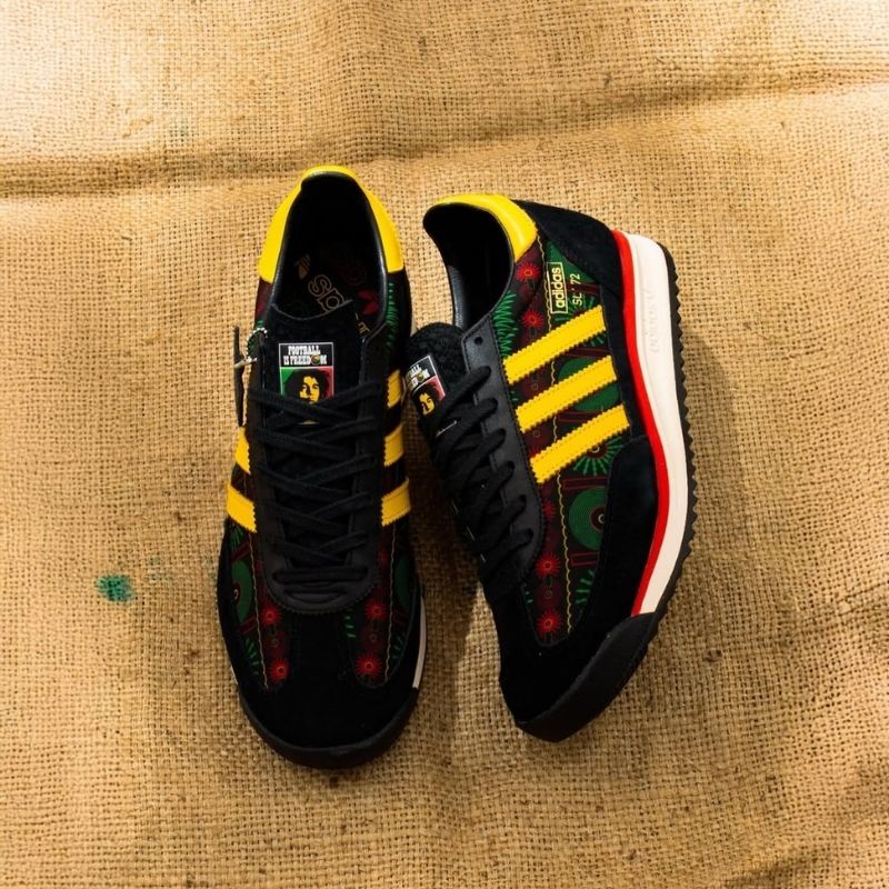 Bob Marley x adidas SL 72 & samba