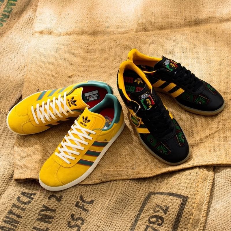 Bob Marley x adidas SL 72 & samba