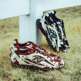 3月13日発売｜「atmos pink」別注モデルの「New Balance」”U204L”がアニマル柄で登場