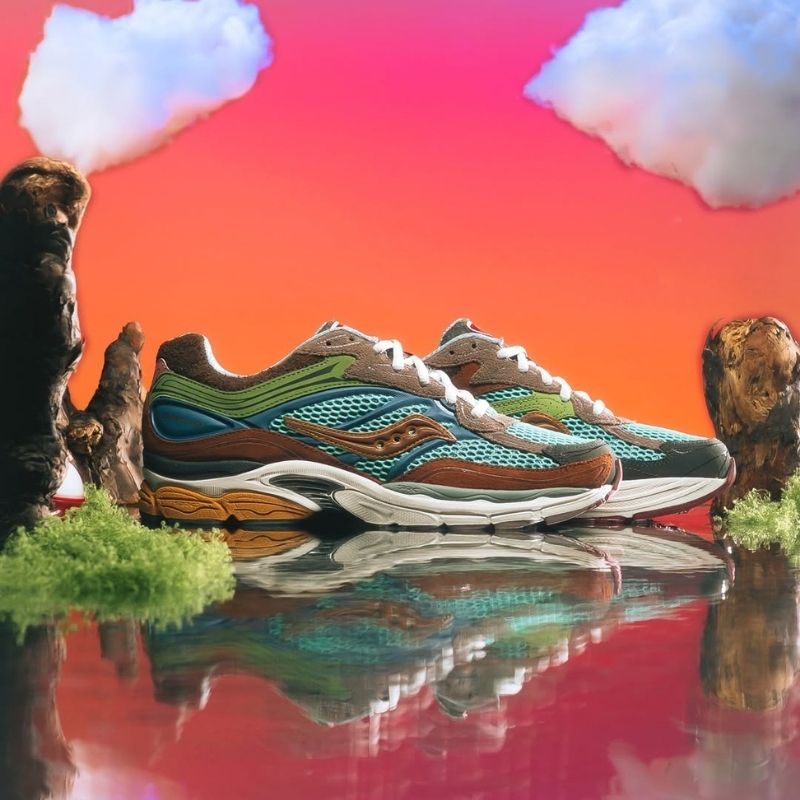 Politics x Saucony ProGrid Omni 9 "Sportsman's Paradise"